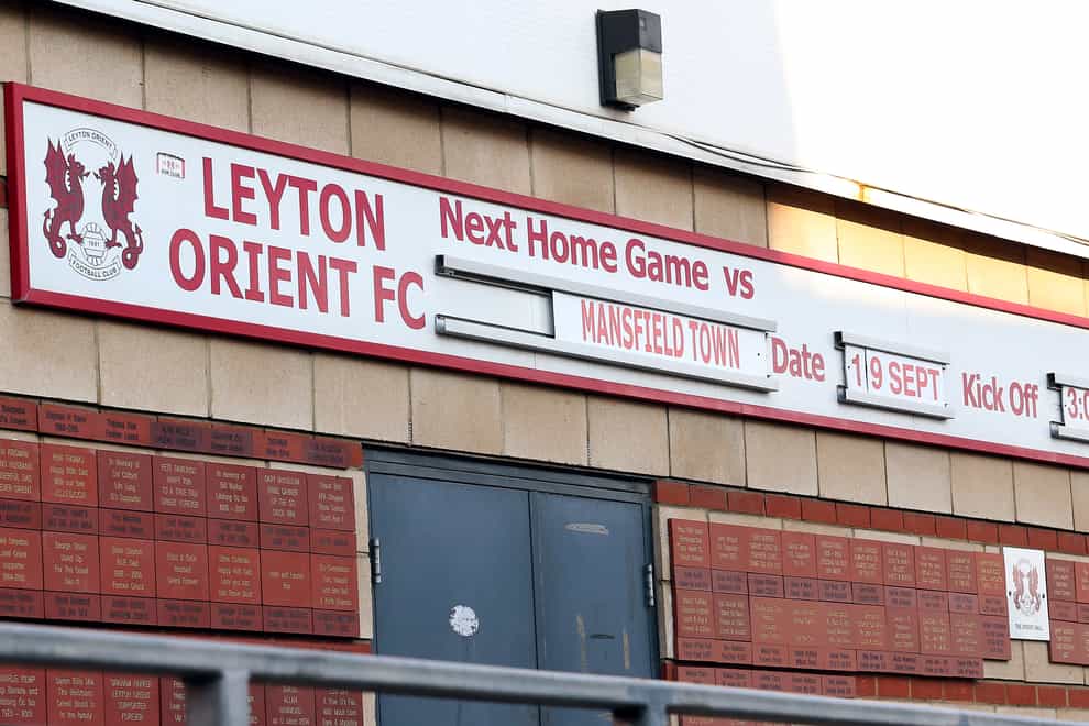 Leyton Orient were forced to postpone their Carabao Cup clash with Tottenham