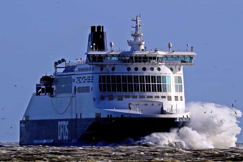 A DFDS ferry