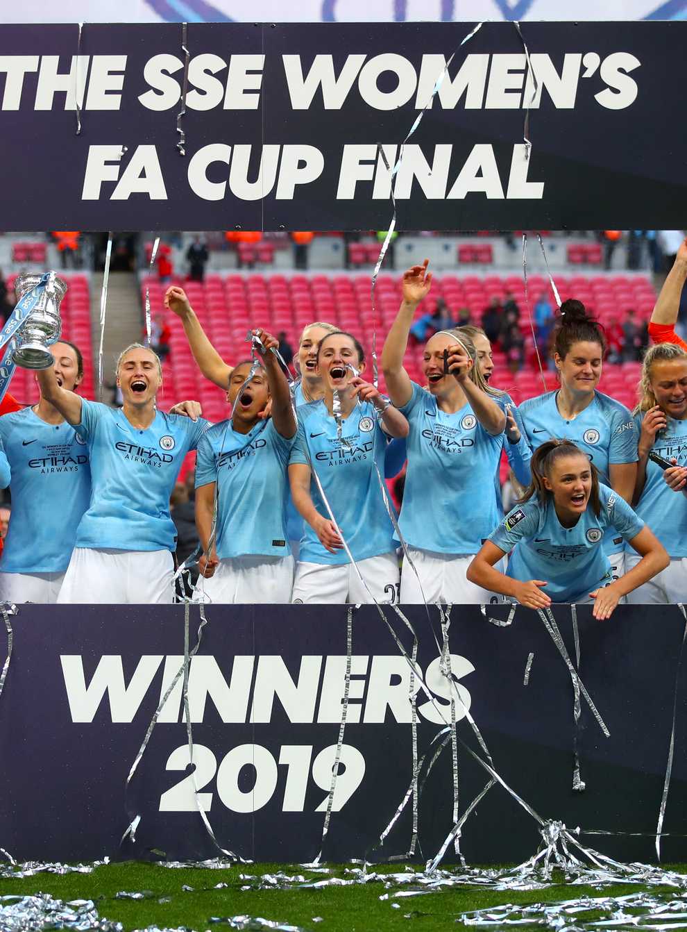 Manchester City are the current holders of the FA Cup