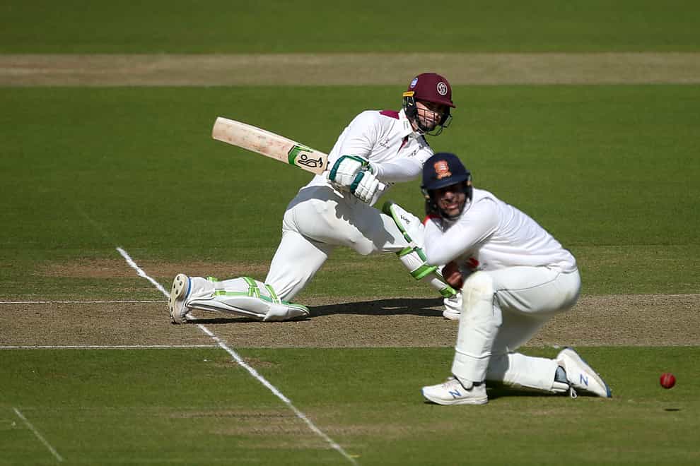 Eddie Byrom put Somerset in a strong position