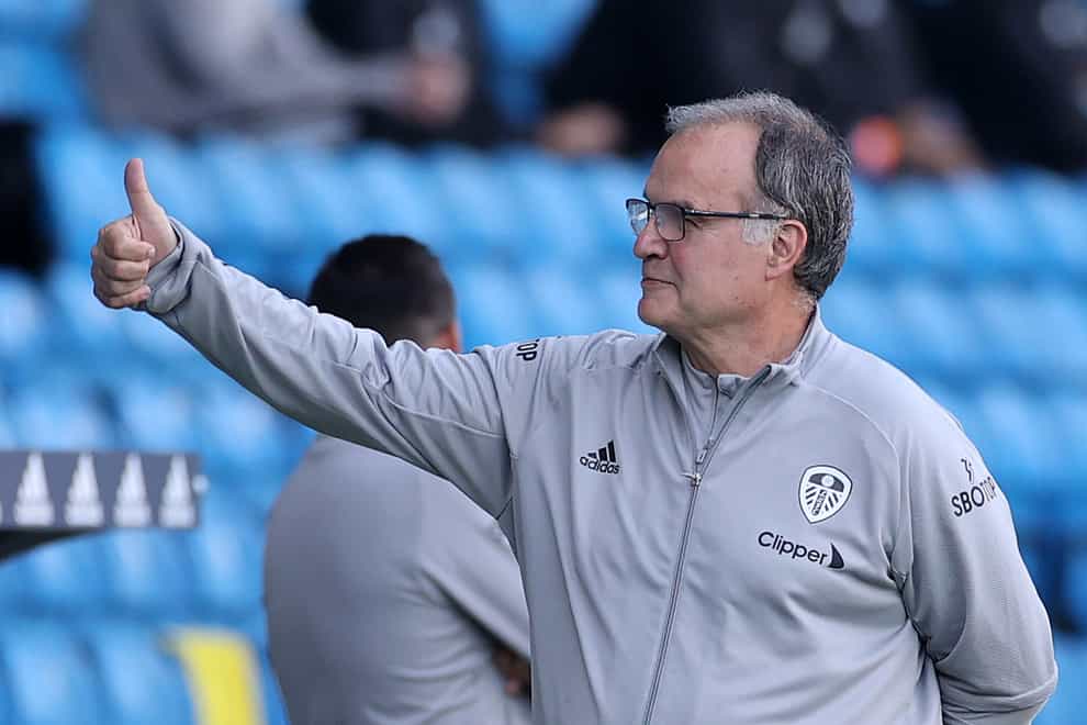 Marcelo Bielsa, pictured,has boosted his defensive options with the capture of Diego Llorente