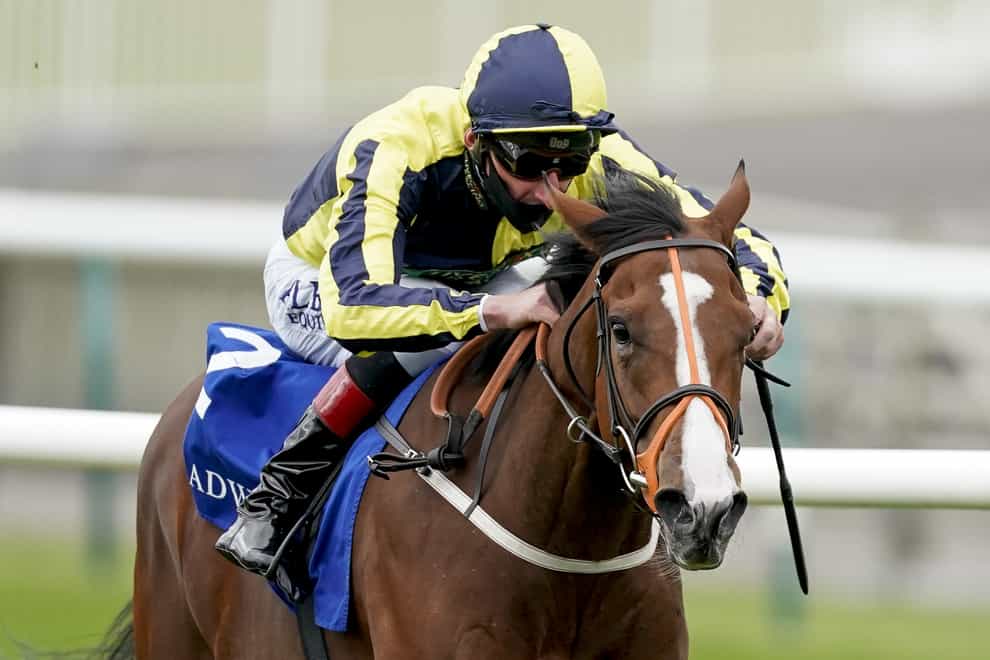 Isabella Giles impressed in the Rockfel Stakes at Newmarket