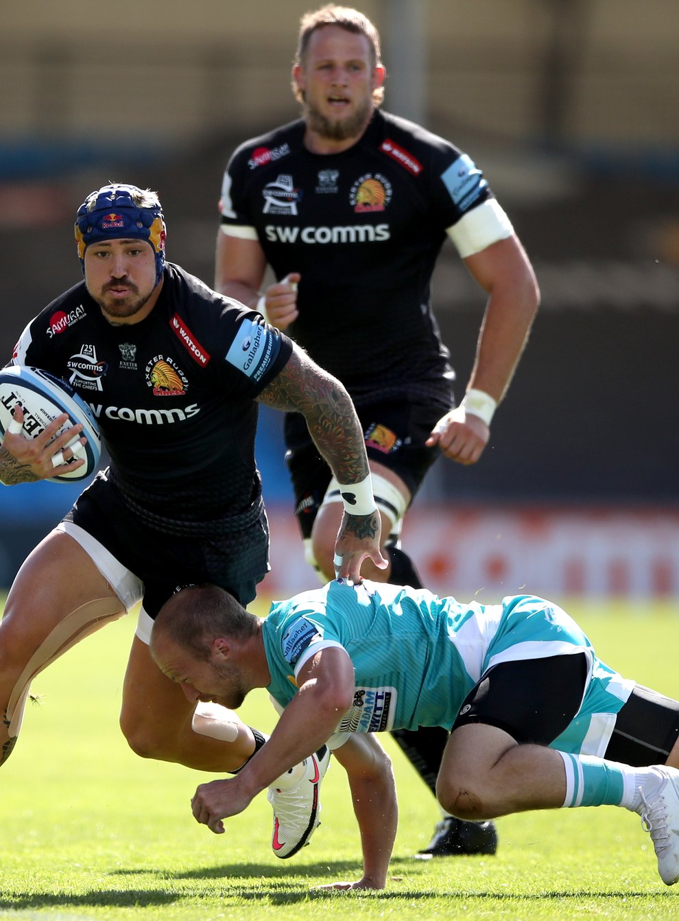 Jack Nowell and Exeter are chasing a double
