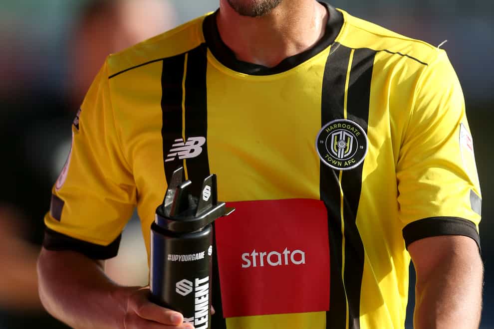 Aaron Martin went close on two occasions as Harrogate remain unbeaten since promotion to Sky Bet League Two