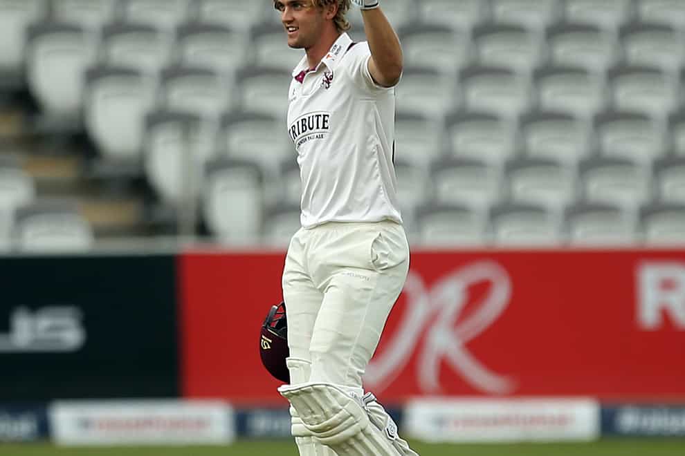 Tom Lammonby struck a ton for Somerset