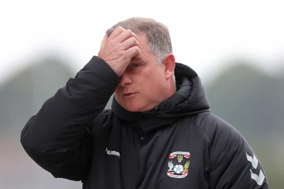 Mark Robins saw his Coventry side squander several chances at Barnsley