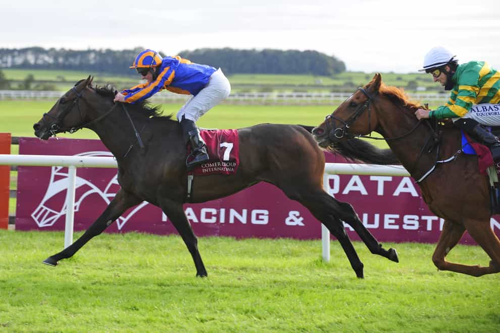 Dawn Patrol and Seamie Heffernan win the Comer Group International Loughbrown Stakes at the Curragh