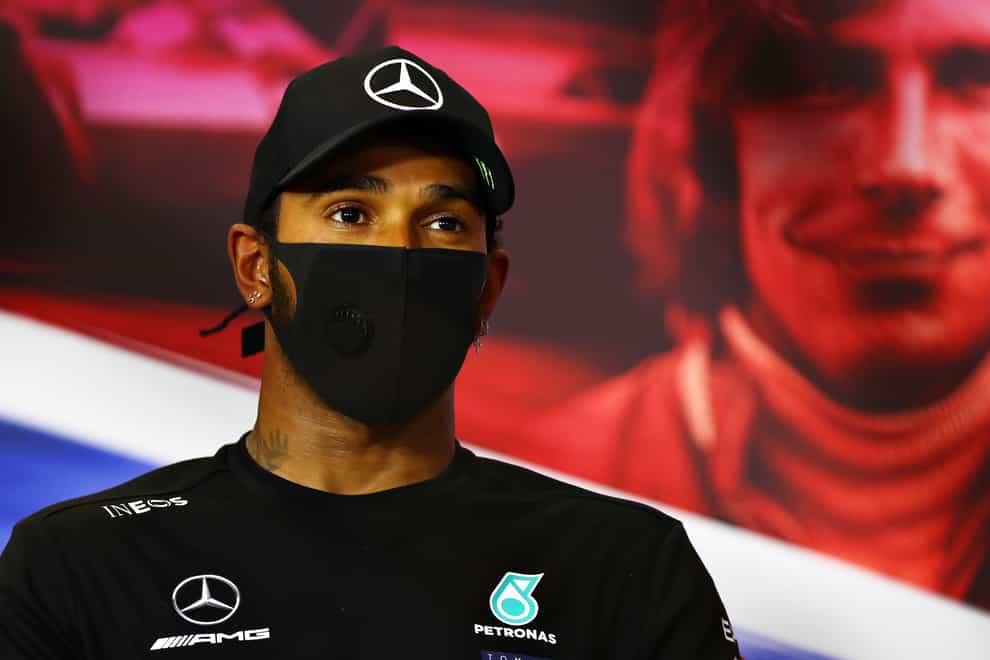 Lewis Hamilton has said he will learn from Sunday's incident in Russia