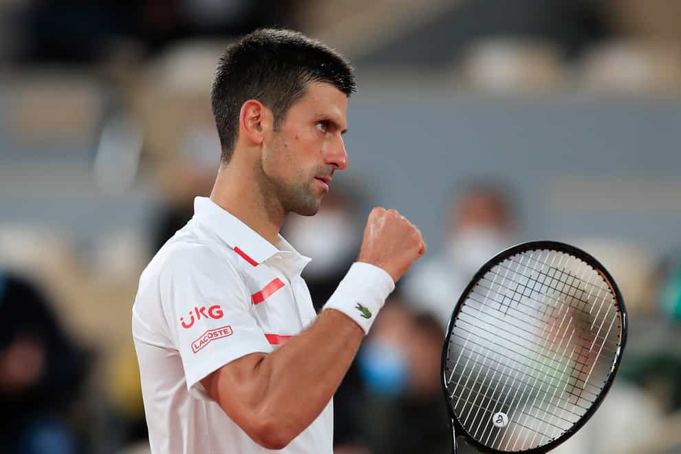 World number one Novak Djokovic swiftly dispatched Sweden's Mikael Ymer in the first round match at Roland Garros