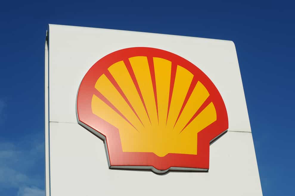 A Shell logo