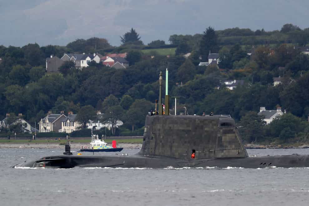 Submarine in Holy Loch