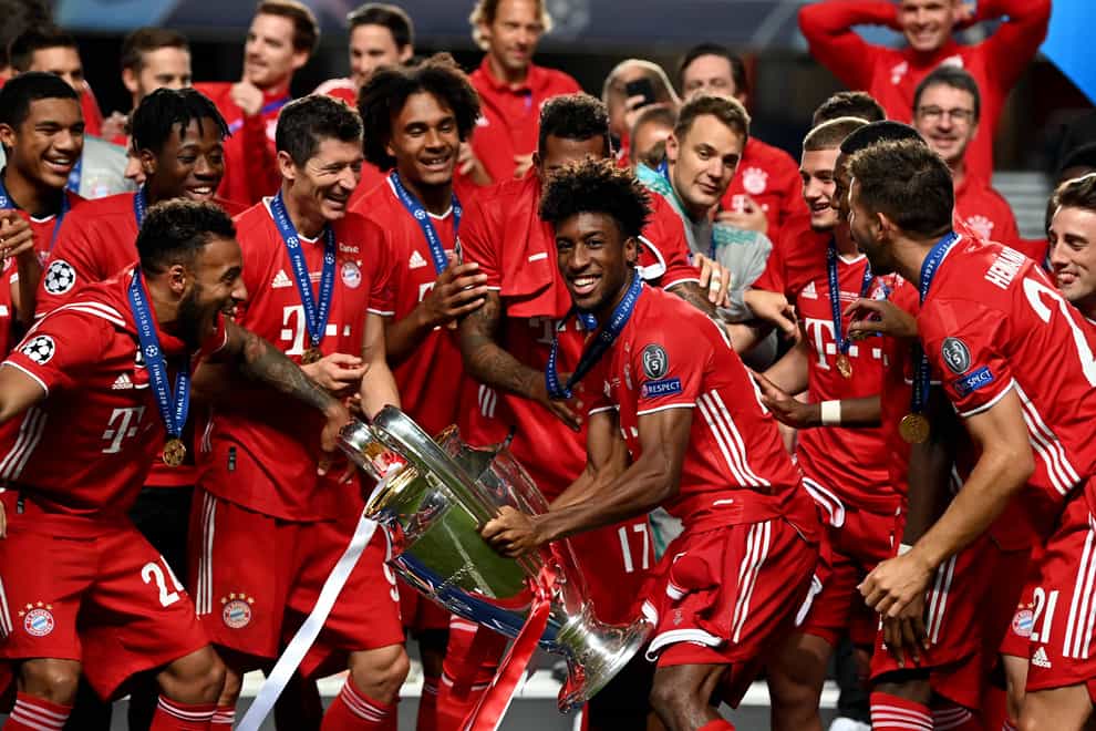 Bayern are the current Champions League holders