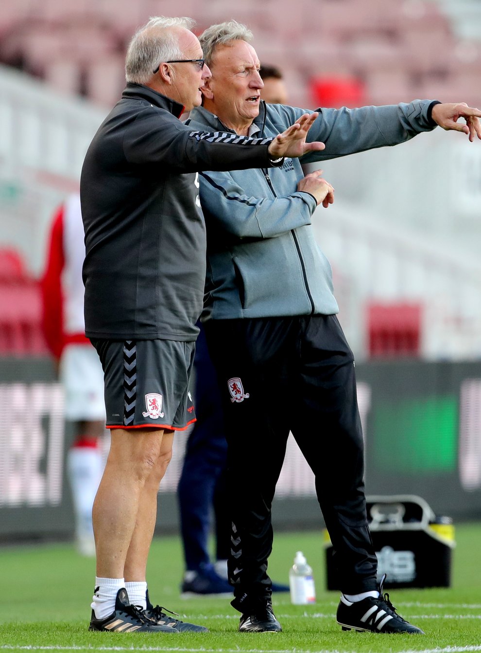 Neil Warnock, right, and Kevin Blackwell first worked together in 1986