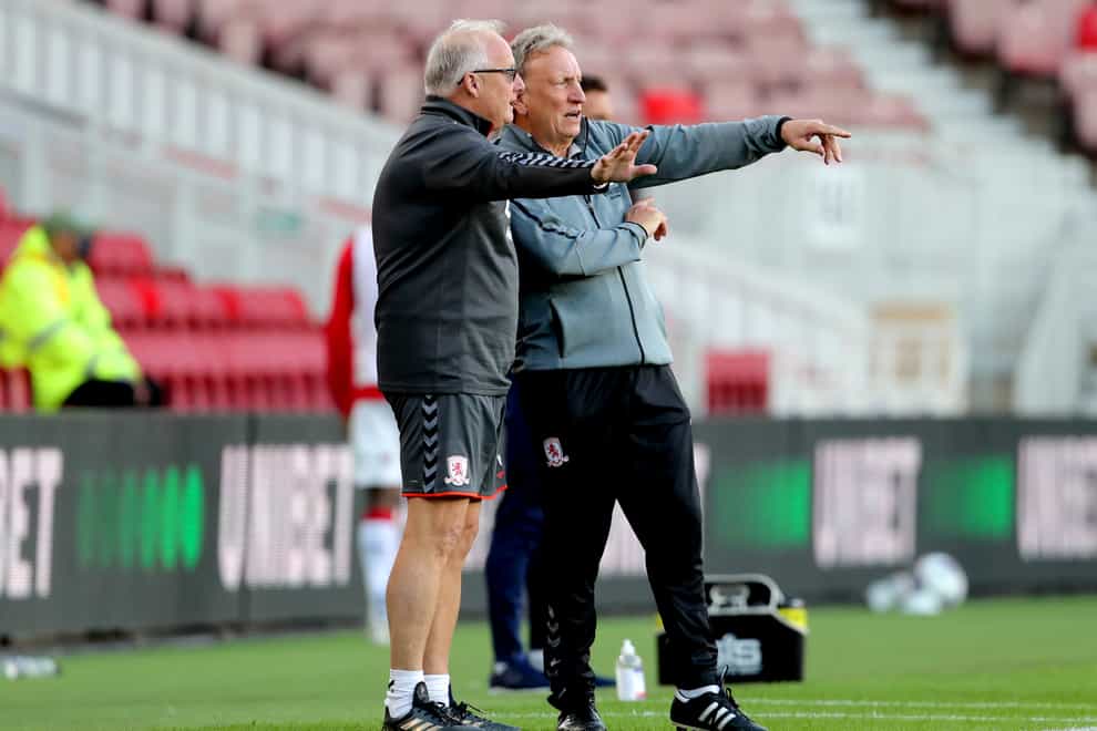 Neil Warnock, right, and Kevin Blackwell first worked together in 1986