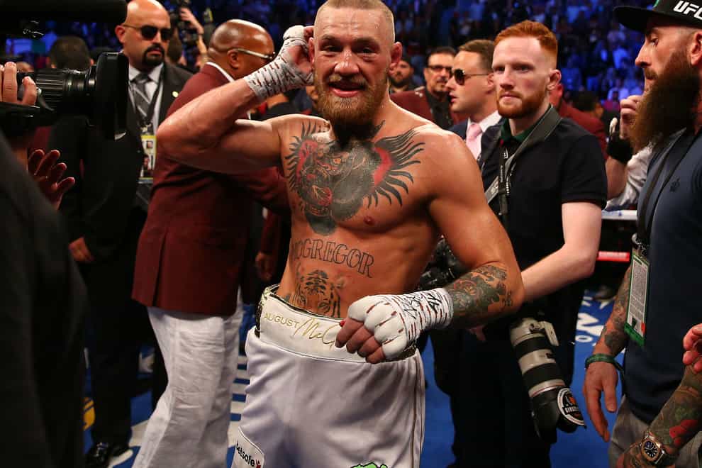 <p>McGregor will return to the octagon in January but still has his eye on a future in boxing</p>
