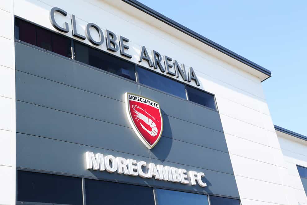 Morecambe host Port Vale at the Globe Arena
