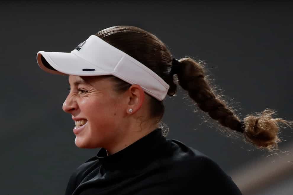 Jelena Ostapenko pulled off the biggest result of the day
