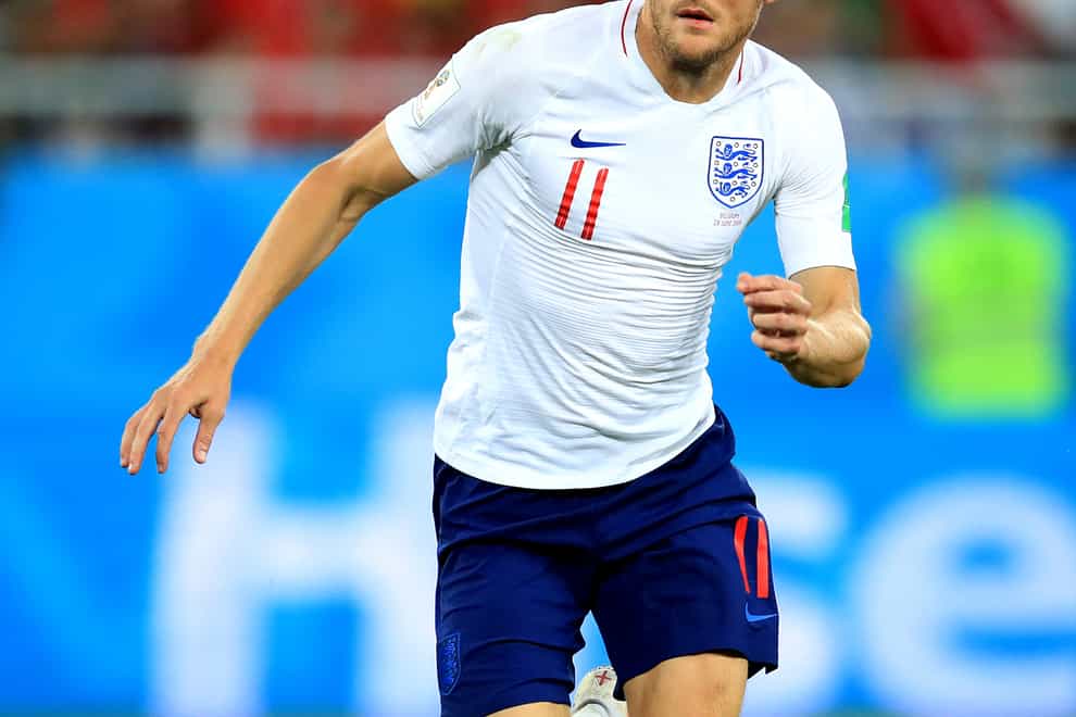 Jamie Vardy playing for England