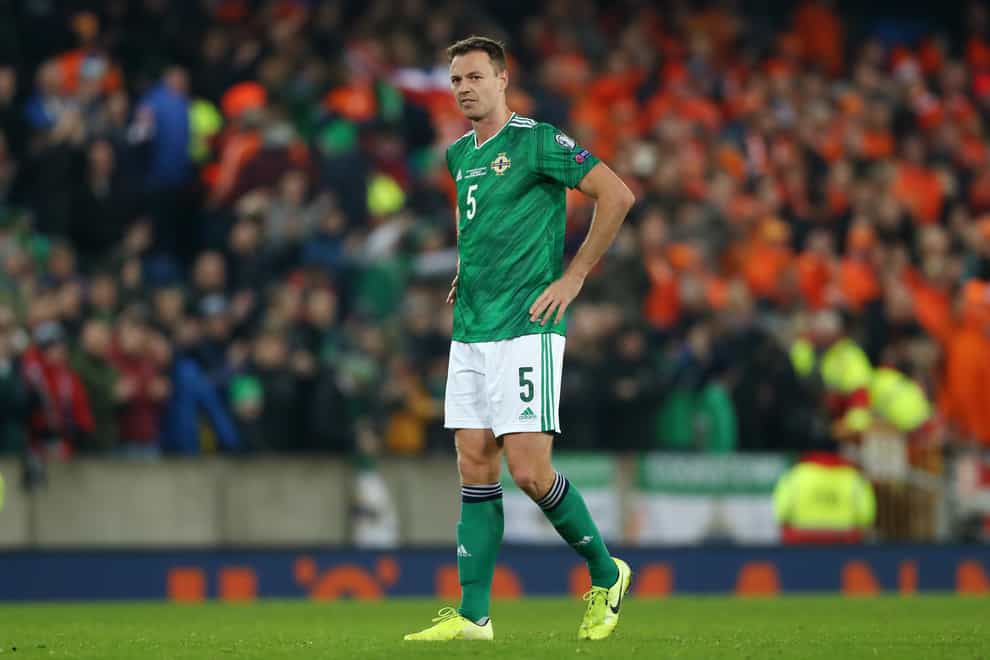 Jonny Evans is in Northern Ireland's squad for their Euro 2020 qualifying play-off against Bosnia and Herzegovina.