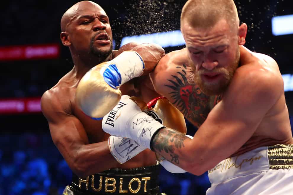 Mayweather stopped McGregor in the tenth round back in 2017
