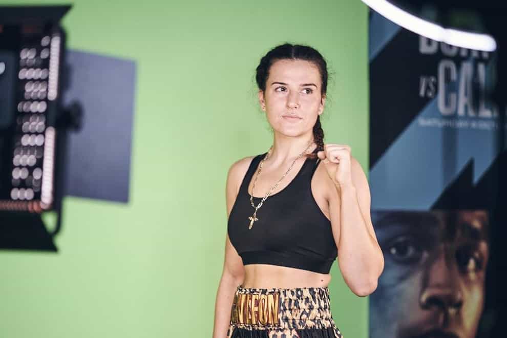 Cameron will box in her first world title fight on Sunday