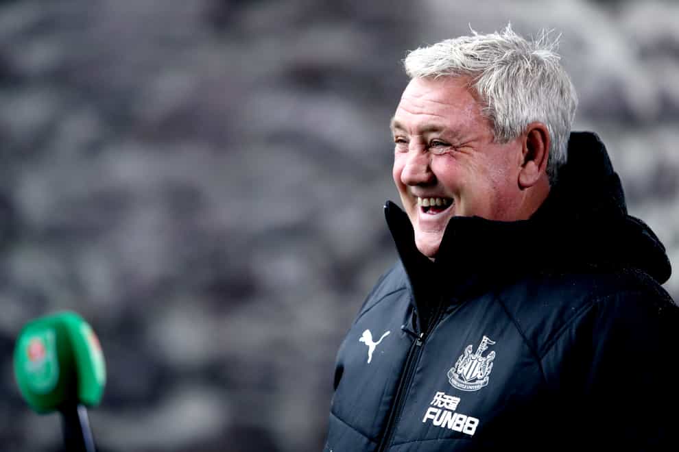 Newcastle head coach Steve Bruce has poured scorn on suggestions that he is a "lucky" manager