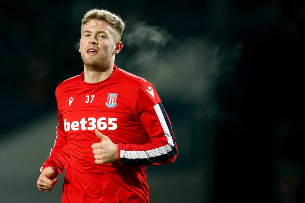 Stoke teenager Nathan Collins could be in line for his first league appearance of the season against Birmingham on Sunday