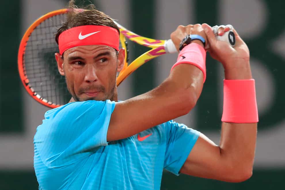 Rafael Nadal, pictured, barely broke sweat in beating Stefano Travaglia