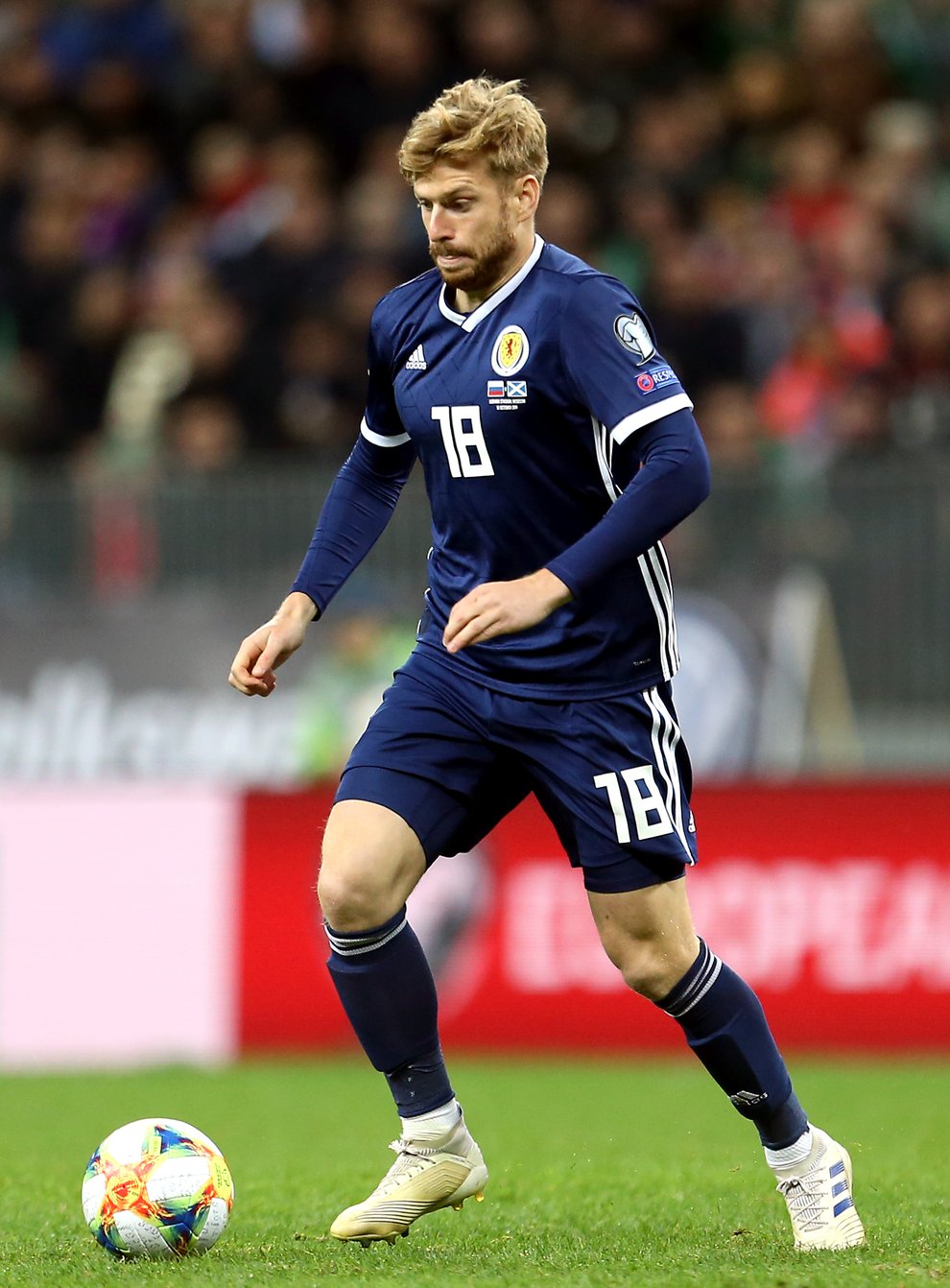 Stuart Armstrong came back injured from international duty