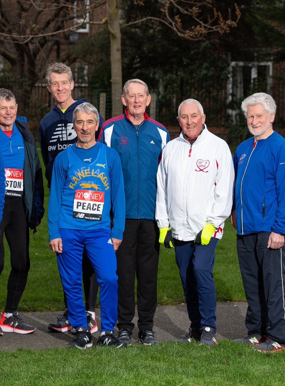 The 10 Ever Presents who have run every London Marathon at Marathon House, London