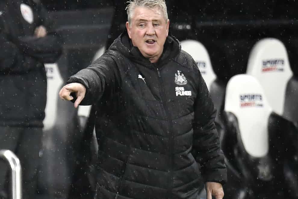 Newcastle manager Steve Bruce was delighted with Callum Wilson and Allan Saint-Maximin