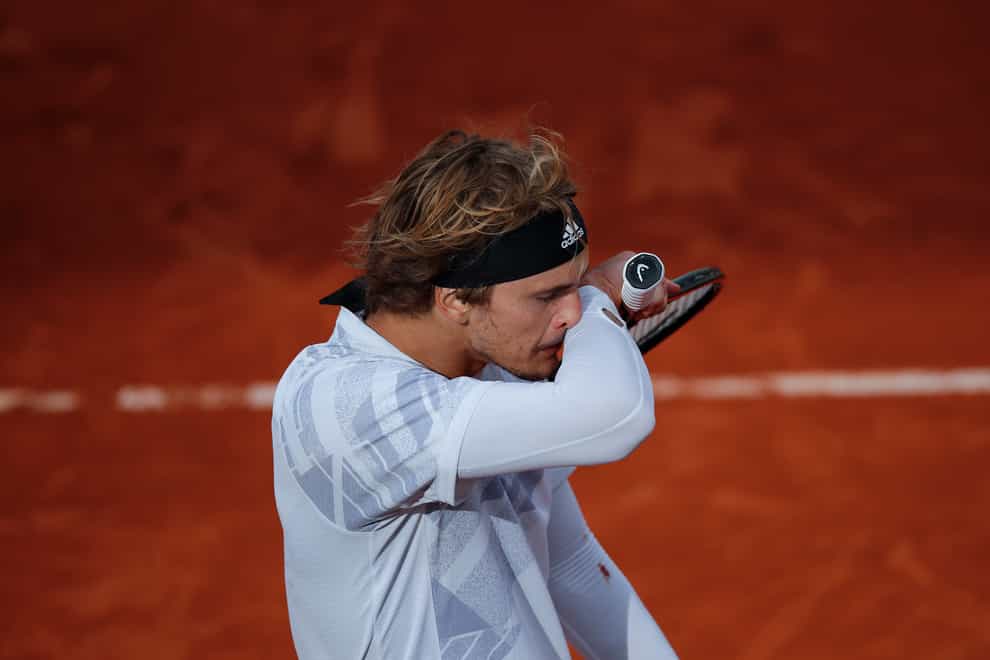 Alexander Zverev says he should not have played