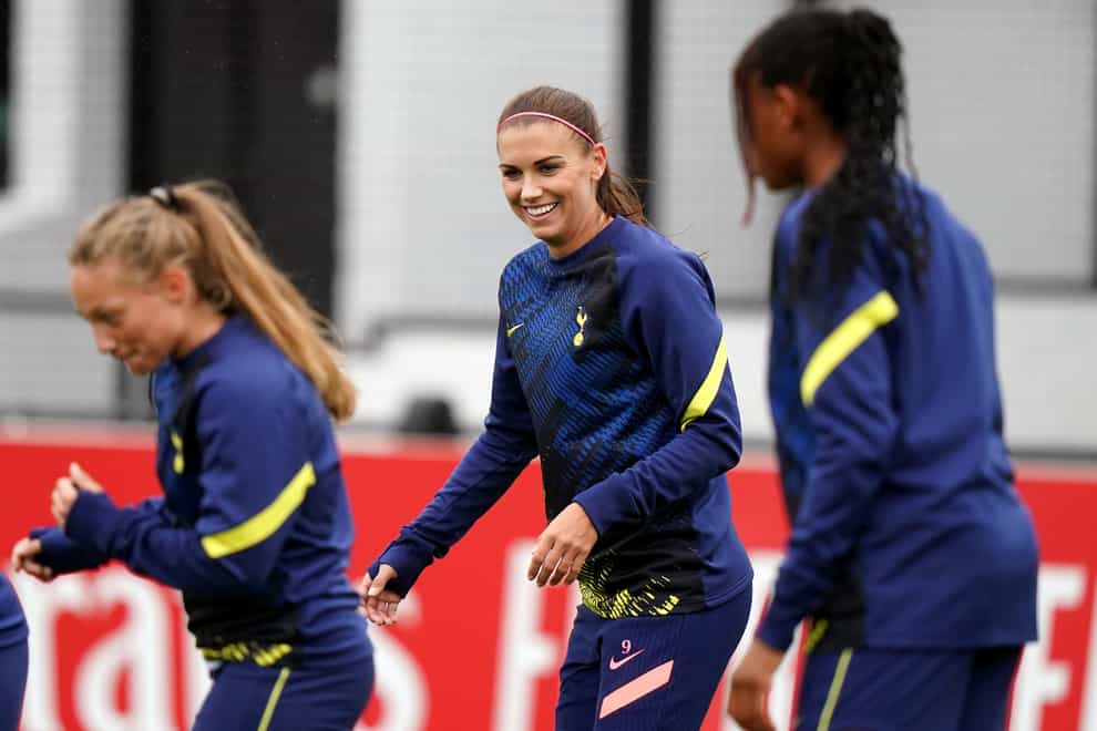 Morgan is yet to feature for her new club since joining last month