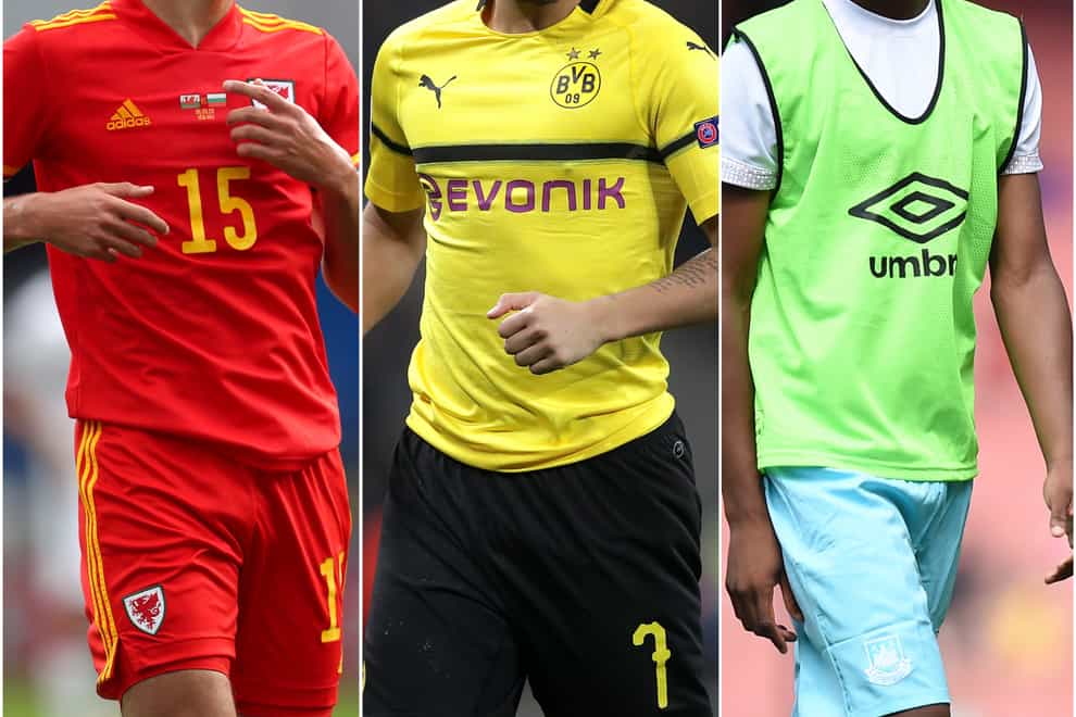 Ethan Ampadu, Jadon Sancho and Reece Oxford all played in Bundesliga last season