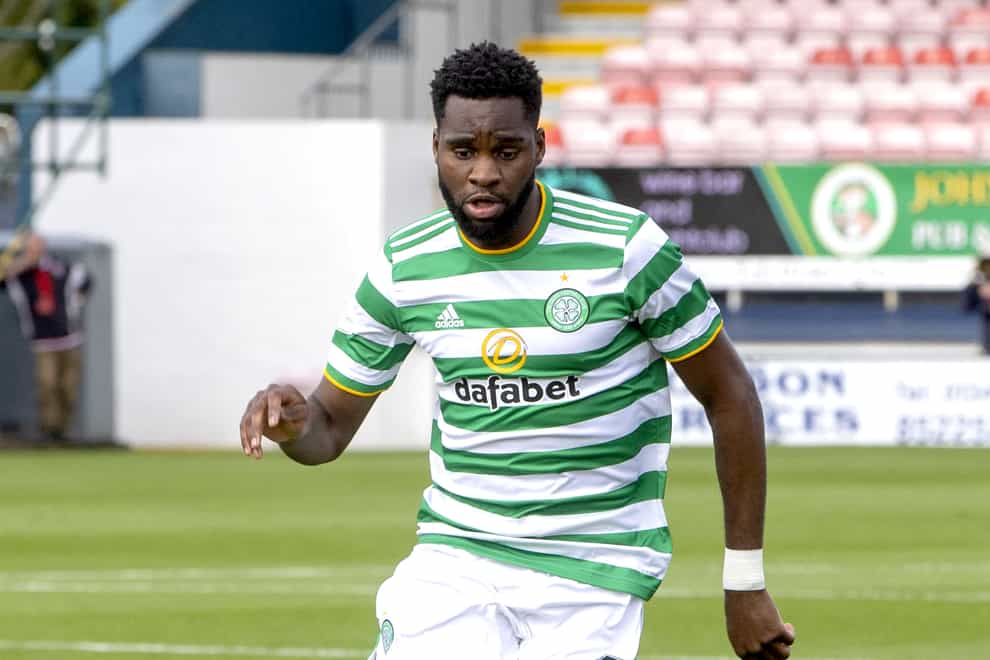 Celtic’s Odsonne Edouard has tested positive for Covid-19