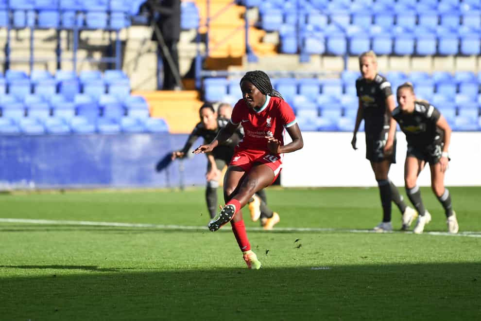 Rinsola Babajide scored a penalty in the match