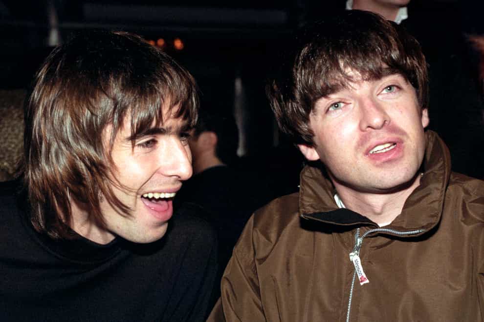 Noel (right) and brother Liam (left) were the centre-pieces of the band’s success