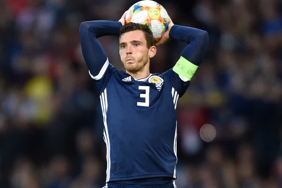 Scotland have to focus amid the Covid-19 chaos says Andy Robertson