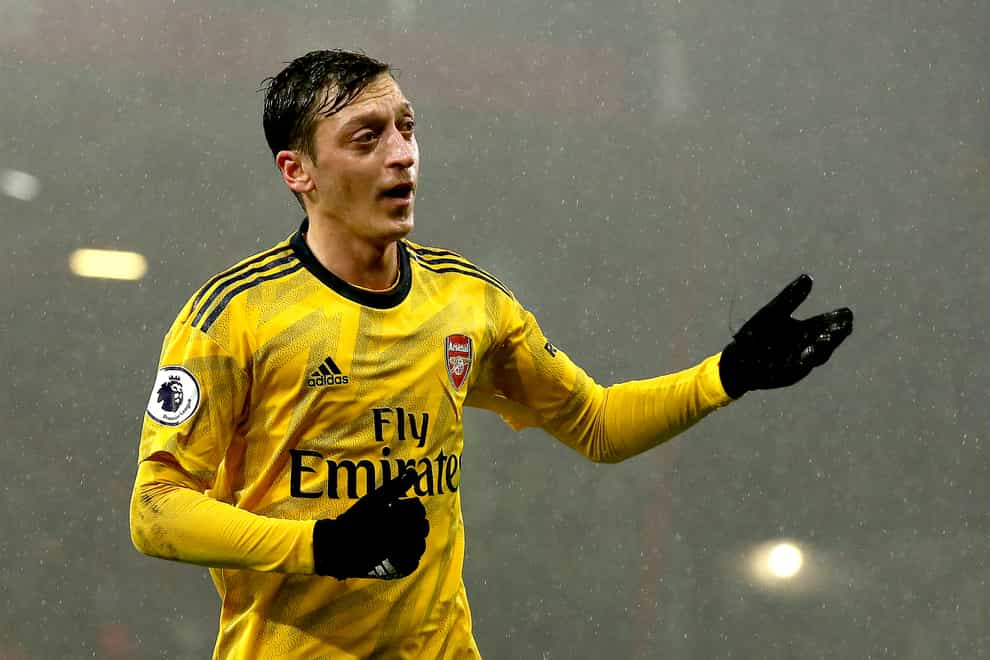 Mesut Ozil has not played for Arsenal since March.