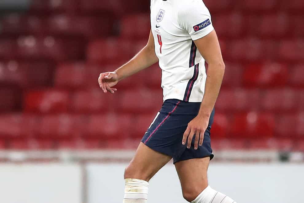 Conor Coady made his England debut against Denmark