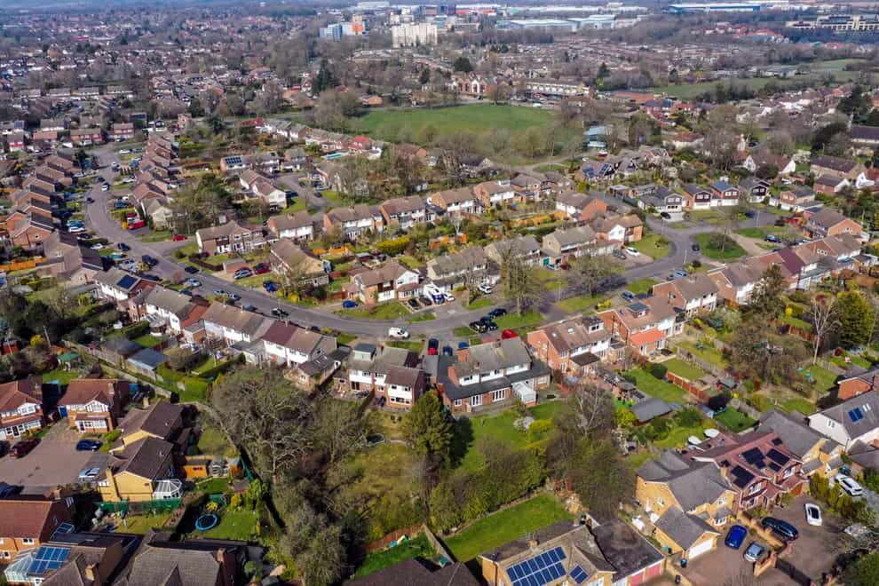 A aerial view of Leverstock Green, near Hemel Hempstead (Steve Parsons/PA)