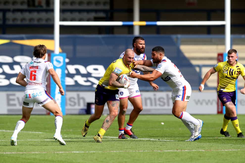 Wigan and Wakefield (both pictured) have players with coronavirus
