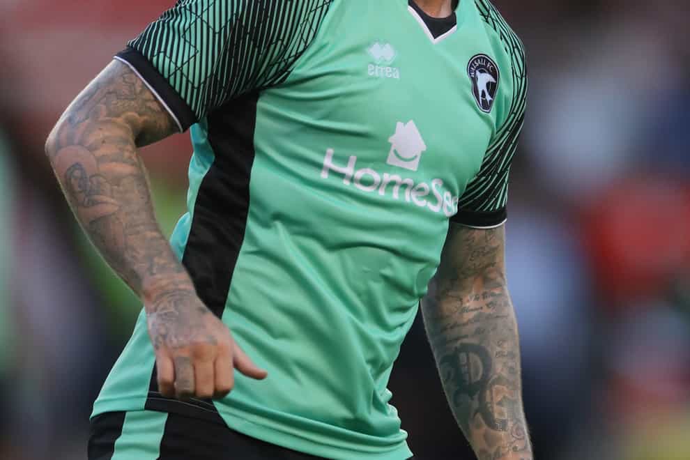 Danny Guthrie was suspended for Walsall's 1-1 draw at Forest Green (Nick Potts/PA).
