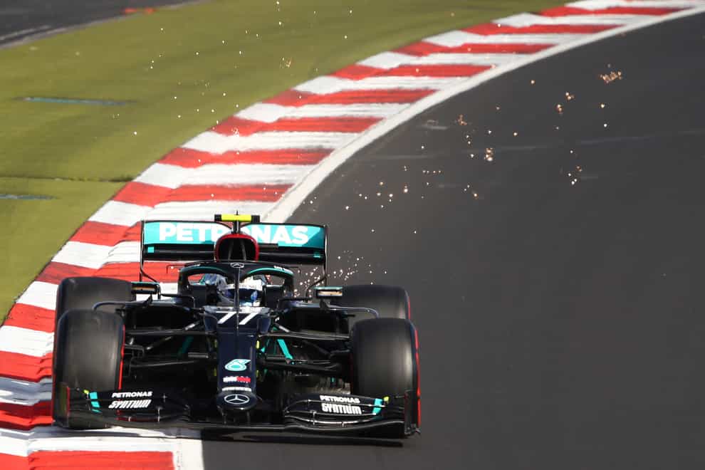 Valtteri Bottas beat Mercedes team-mate Lewis Hamilton to pole position