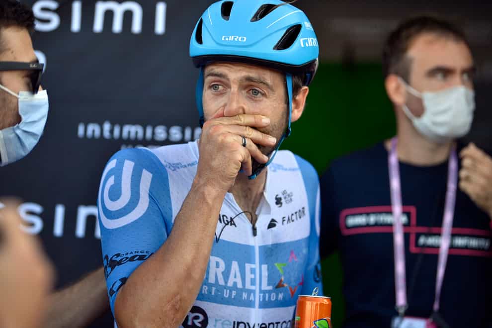 Alex Dowsett took victory on stage eight of the Giro d'Italia
