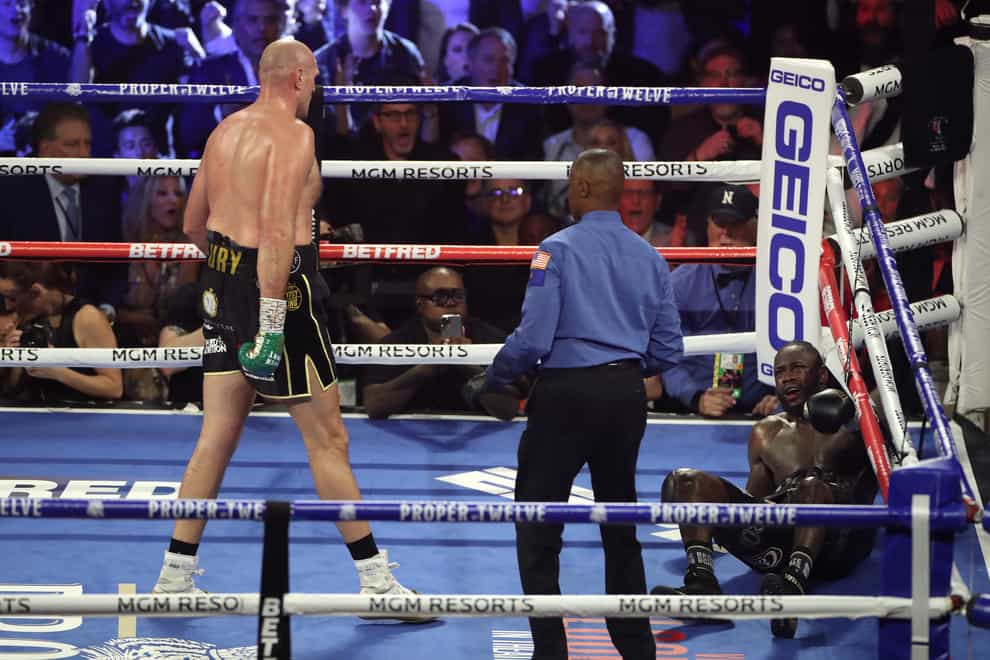 Fury dominated Wilder on his way to a stoppage victory back in February
