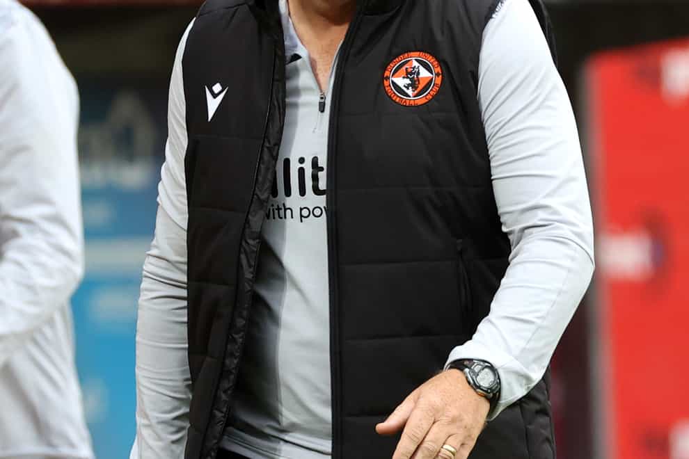 Dundee United boss Micky Mellon was frustrated