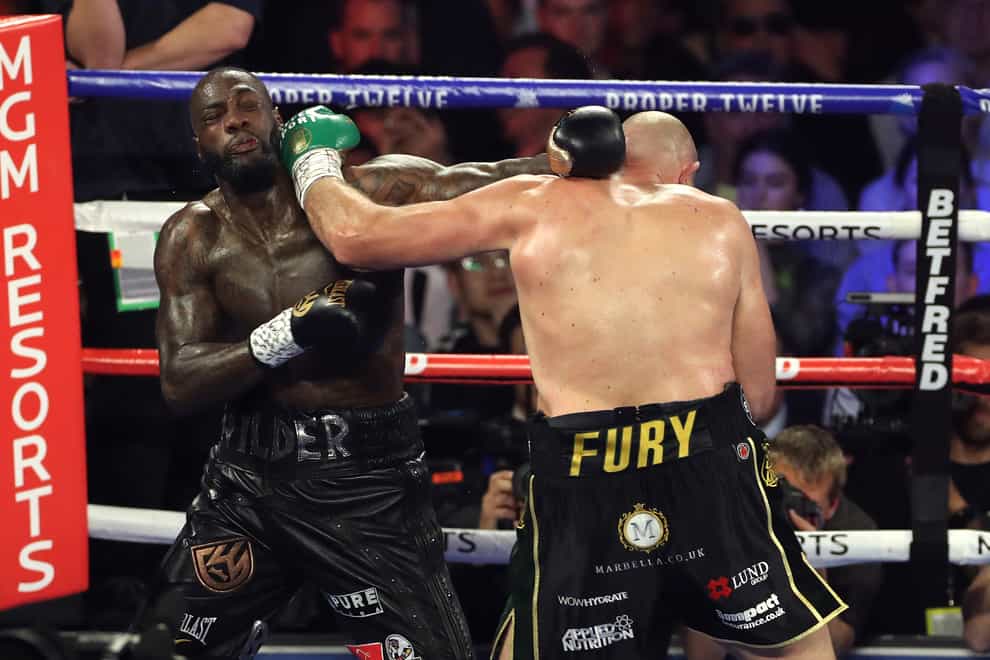 <p>Fury has dismissed the possibility of a trilogy fight with Wilder</p>