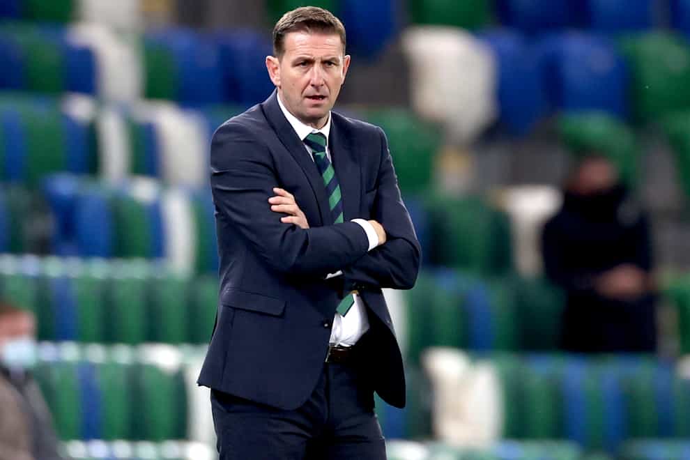 Ian Baraclough saw his side fall to a 1-0 defeat to Austria