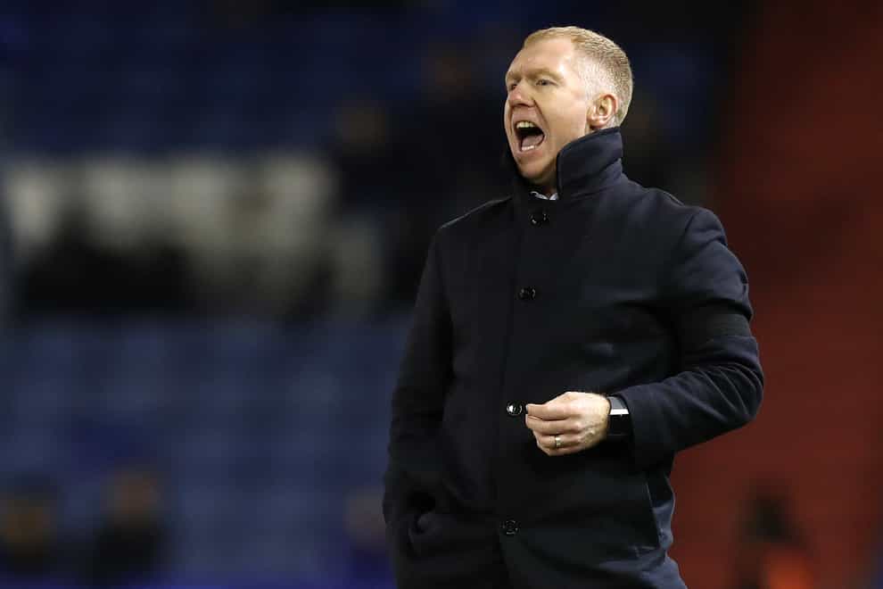 Paul Scholes will take temporary charge of Salford
